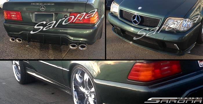 Custom Mercedes SL  Coupe & Convertible Body Kit (1990 - 2002) - $2190.00 (Part #MB-137-KT)